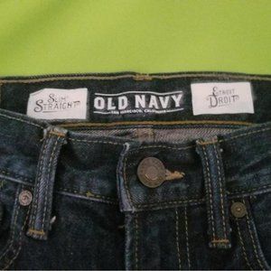 Old Navy Slim Straight Leg Jeans